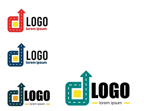 Straßensymbole Und Piktogramme Für Das Transportdesign Isoliert Auf Weißem Hintergrund — Stockvektor