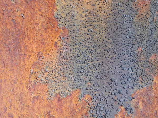 Textura Metálica Oxidada Carbonizada — Foto de Stock