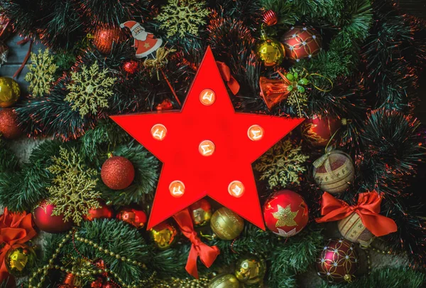 Yeni yıl Noel süsleri