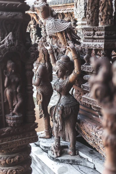 Santuario de la Verdad Tailandia Phatthaya — Foto de Stock