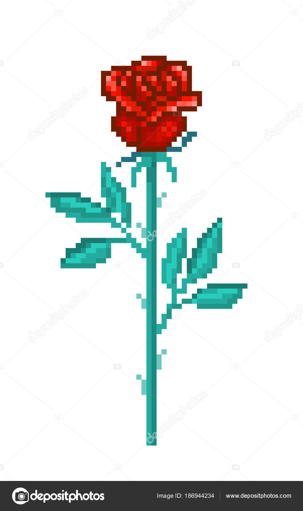 24+ Pixel Art Rose Easy - Gordon Gallery