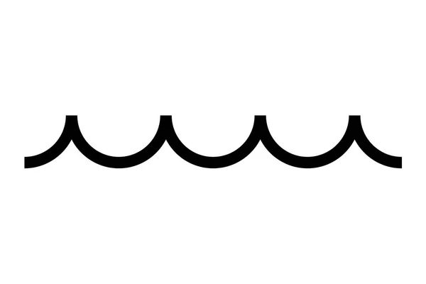 Символ Минимальной Волны — стоковый вектор