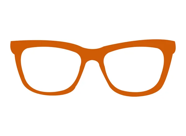 Moderne Trendige Mode Brillen Ikone — Stockvektor