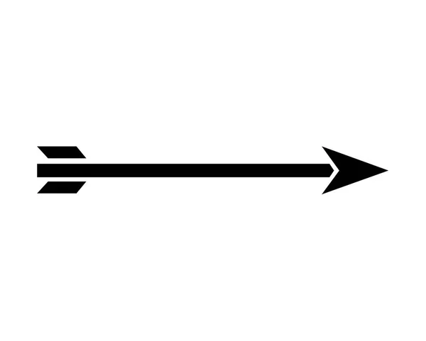 Enkel Minimal Platt Pilikonen — Stock vektor