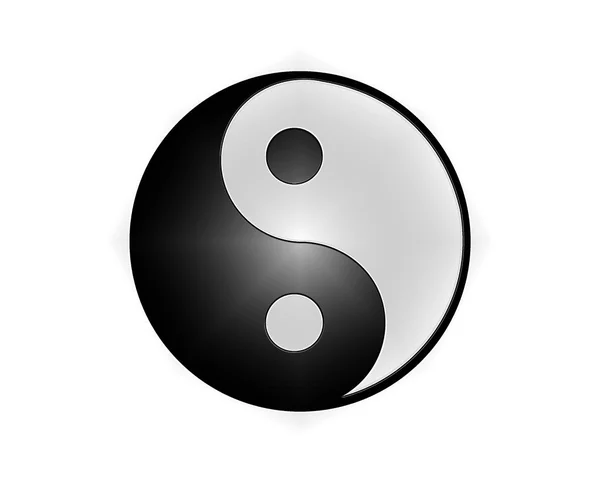 Yin Yang Symbol — Stockvektor