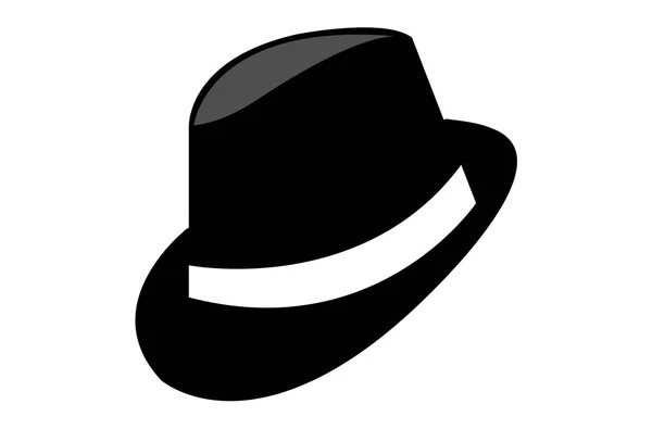 Ilustración Dibujos Animados Sombrero Fedora — Vector de stock