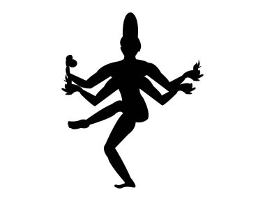 Hindu tanrısı Şiva dans