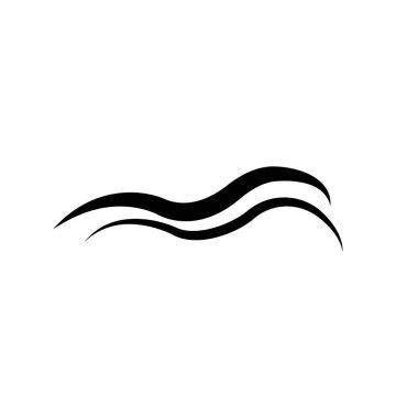 Beyaz dalga simgesini