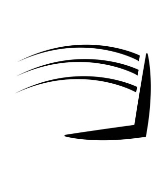 Uçan bumerang simgesi