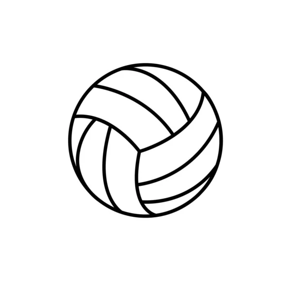 Voleibol Blanco — Vector de stock