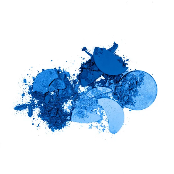 2020 color. The main color trend. Classic blue background. Fashionable classic dark blue smear, color test, paint scattering. Pantone — Stock Photo, Image