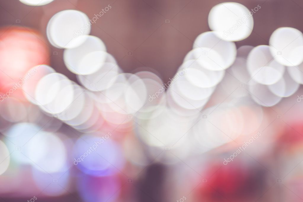 Abstract blur background colorful with circle bokeh light