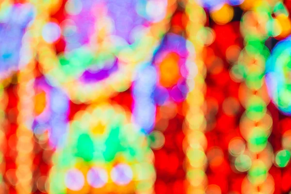 Arka plan bulanık, soyut renkli bokeh ışık şekil — Stok fotoğraf