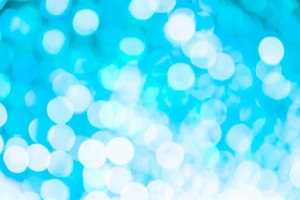 Blurred background abstract blue bokeh light — Stock Photo, Image