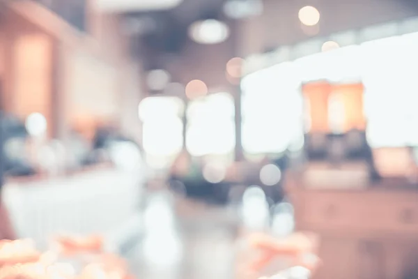 Verschwommener Hintergrund, Menschen im Café verschwimmen Hintergrund mit Bo — Stockfoto