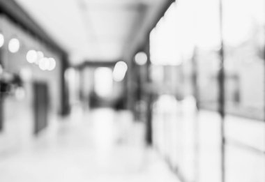 Arka plan bulanık, insanlar kafede bokeh ışık ile