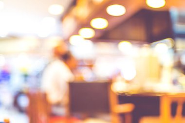 Bulanık arka plan: müşteri, Restoran ile arka plan bulanıklık