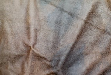 Crumpled leke kahverengi deri doku arka plan yakın çekim