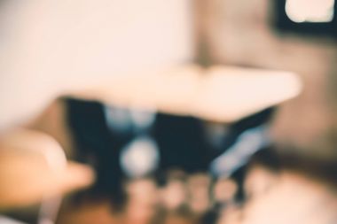 Arka plan bulanık, Restoran bokeh ışık ile arka plan bulanıklık