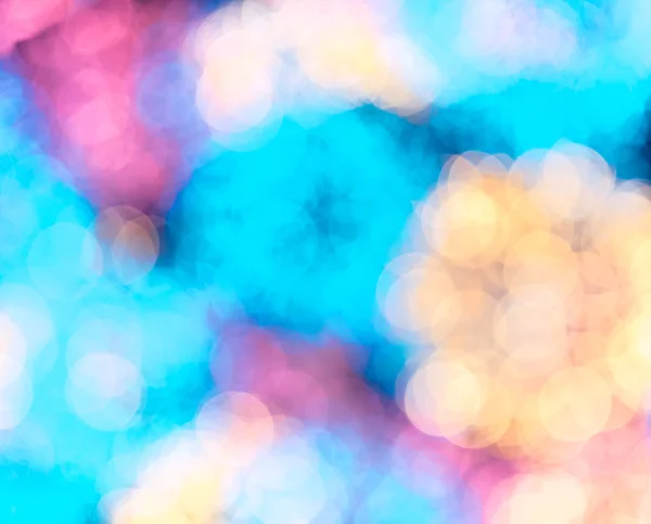 Абстрактний розмитий фон барвистий з колом боке світла — стокове фото