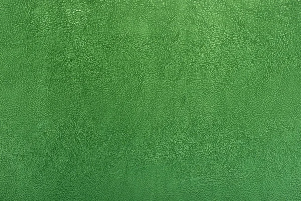 Dark green color leather texture background — Stock Photo, Image