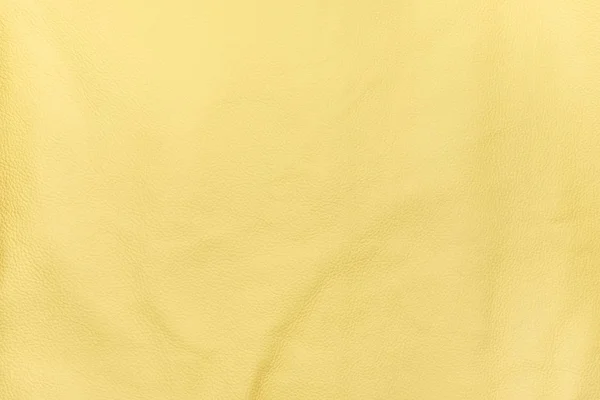 黄色皮革纹理背景 — 图库照片