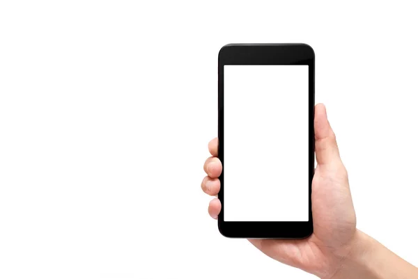 Hand holding mobile smart phone  Stock Photo  buchachon_photo #13059712