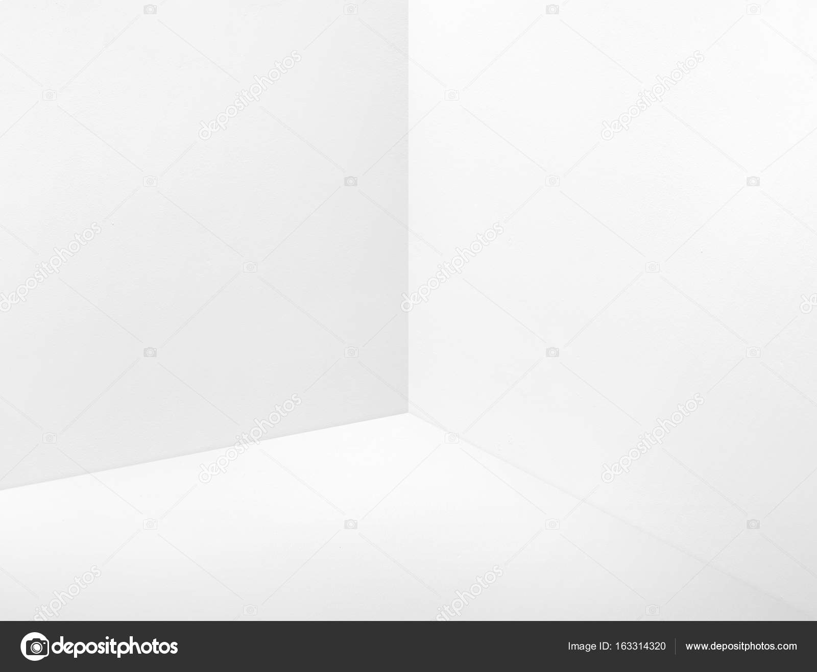 Empty room corner painted in white color studio room background, Stock  Photo by ©weedezign 163314320