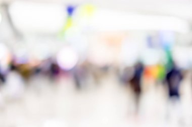 Arka plan bulanık Terminal kalkış c Bagaj ile seyahat