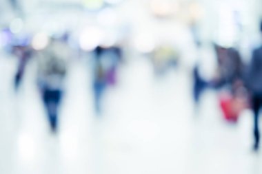 Arka plan bulanık Terminal kalkış c Bagaj ile seyahat