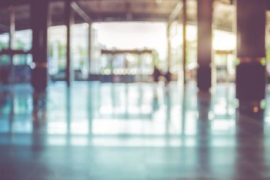 Arka plan, ha, Kongre koridorda yürürken işadamı bulanıklık