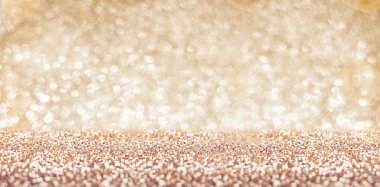 Soyut altın zemin ve duvar glitter Oda arka plan bulanıklık