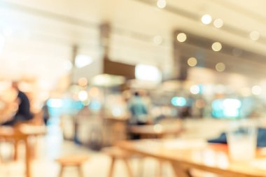 Müşterinin restoranda arka plan bulanık bulanıklık arka plan zekâ