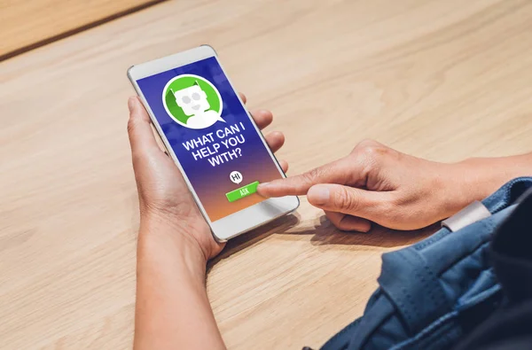 İnsanlar soruyor Sohbet Müşteri mobil app arayarak işlevinde bot