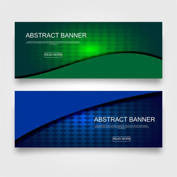 Vektor abstrakte geometrische Design Banner Web-Vorlage. modernes Design. Vektorillustration — Stockvektor