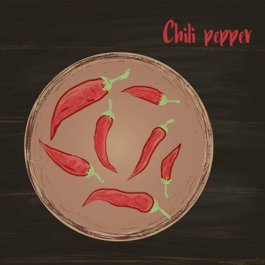 Chili biber renkli bakla 