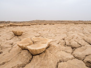 Göl Dallol Danakil depresyon