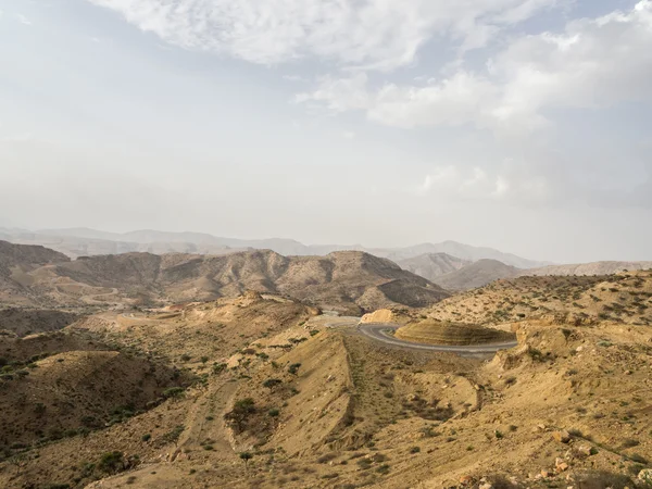 Dry landscape in Ethiopia — Stock Photo, Image