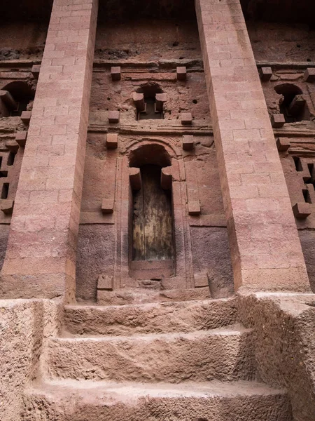 Bet Medhane Alem, Lalibela, Etiopien — Stockfoto