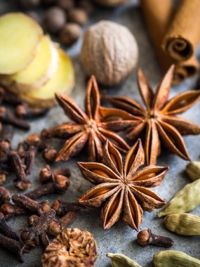 Zencefilli baharat karışımı yapmak için baharat