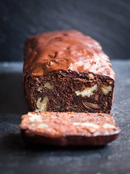Безглютеновый шоколадный торт — стоковое фото