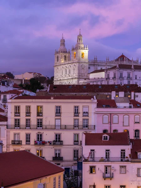 Die kirche sao vicente von fora in lisbon — Stockfoto