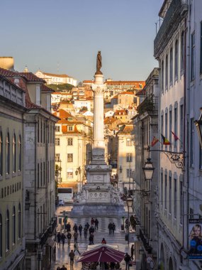 Sütun Pedro IV Rossio Meydanı 