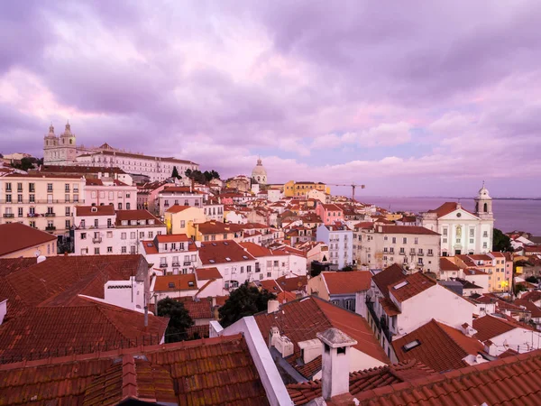 Lizbon, Portekiz Portas gördün, Cityscape yapmak Sol, — Stok fotoğraf
