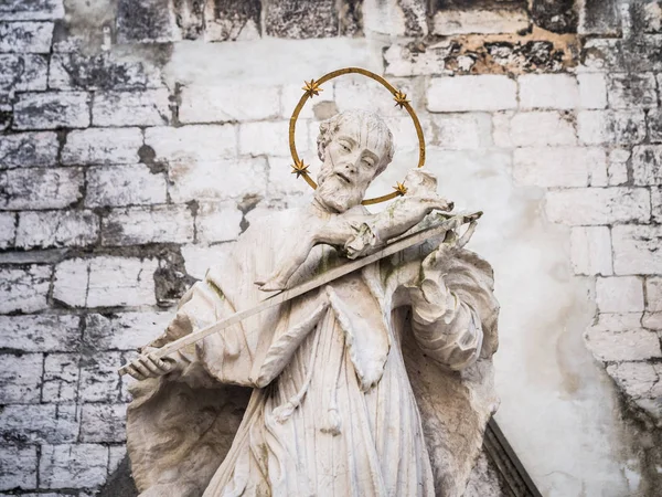 Statue von john von nepomuk — Stockfoto