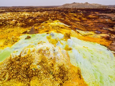 Dallol Danakil depresyon
