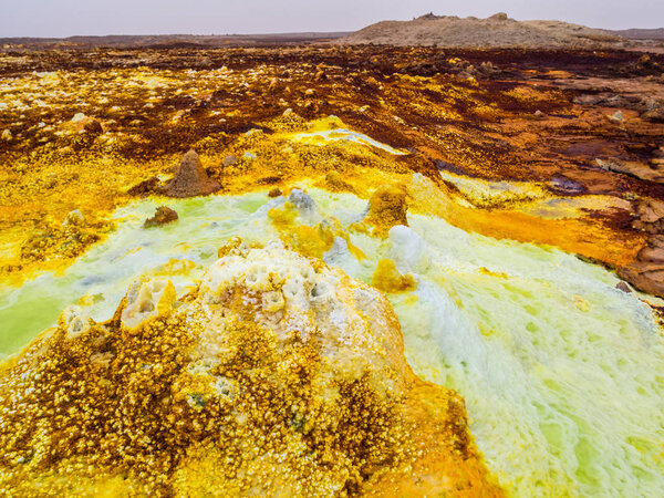 Dallol in Danakil Depression