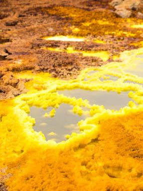 Dallol Danakil depresyon, Etiyopya
