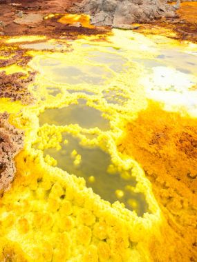 Dallol Danakil depresyon, Etiyopya
