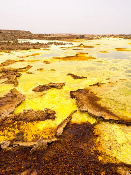 Dallol Danakil depresyon, Etiyopya — Stok fotoğraf